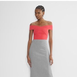 Aritzia Babaton Transcript Sleeveless Sweater - Cherry Red - Size Small